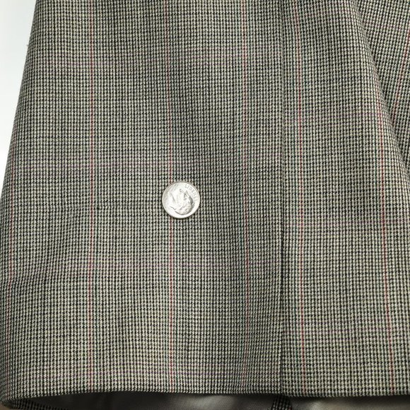 Andrew Fezza Two Button Gray Sharkskin Sport Coat - Picture 12 of 12